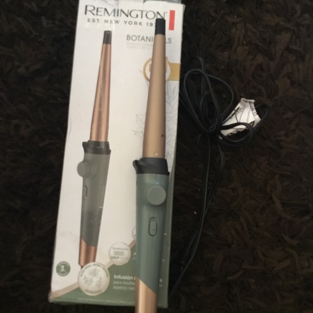 Remington Boianicals 1/2”-1” tapered curling wand ~ new